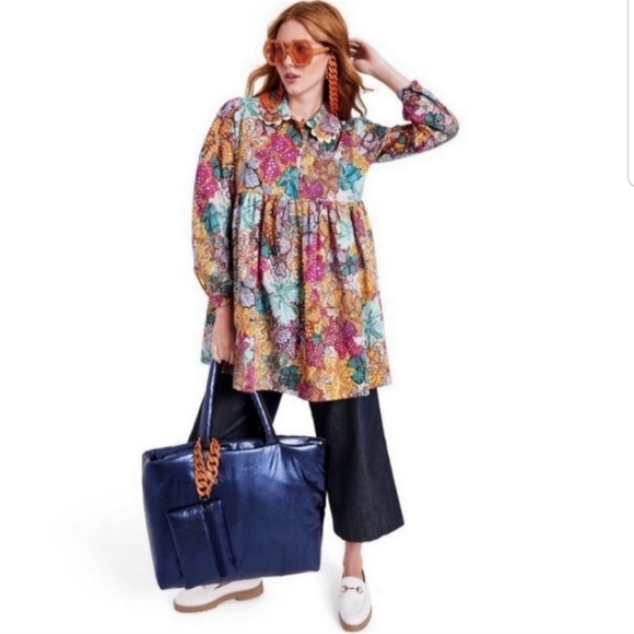 Kika Vargas Anemone Floral Mini Dress - Picture 2 of 16